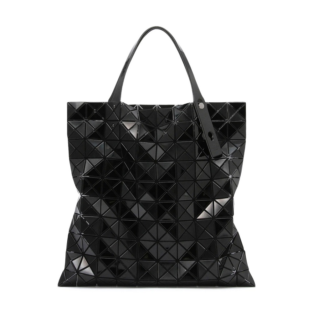 NWT Bao Bao Lucent Issey miyake Black Geometric Tote Bag medium
